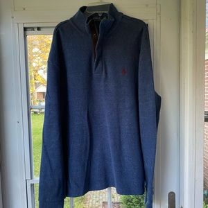 Polo Ralph Lauren Men’s Blue/Gray Sweater Medium